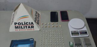 Polícia Militar cumpre mandado de busca, apreende drogas e prende mulher em Bela Vista de Minas