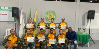 Brigada Florestal Voluntária de João Monlevade celebra formatura de oito novos brigadistas