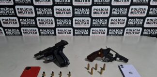 Polícia Militar prende suspeito de roubo em Bela Vista de Minas e apreende armas e motocicleta usada na fuga
