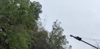Motociclista é socorrida após acidente em linha férrea da estrada do Forninho
