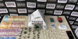 Jovem de 18 anos é preso por tráfico de drogas e receptação; veículo furtado é recuperado