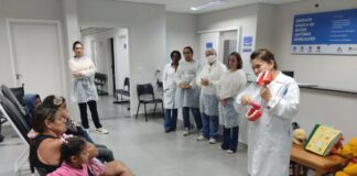 CEO promove ação educativa para crianças na UBS Antônio Gonçalves