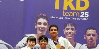 Taekwondo de Monlevade conquista cinco medalhas no Campeonato Brasileiro