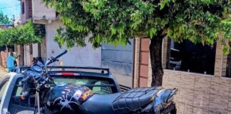 Polícia Militar recupera motocicleta furtada em Dionísio