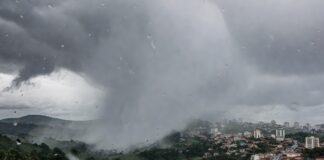 Minas está em alerta para chuvas intensas com ventos de até 100 km/h