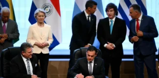 Acordo de Parceria MERCOSUL-União Europeia é assinado em Assunção