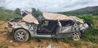 Adulto e criança morrem em acidente em Dionísio