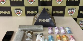 Jovem é preso por tráfico de drogas e corrupção de menor em João Monlevade