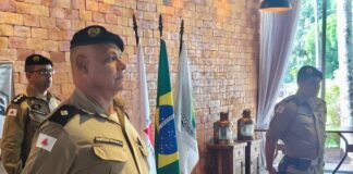 Solenidade marca troca de comando do 5º Pelotão da Polícia Militar em Rio Piracicaba