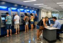 Agências bancárias reabrem nesta quarta-feira a partir do meio-dia