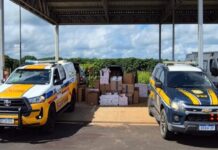 Operação apreende 38 mil maços de cigarros contrabandeados do Paraguai em Minas