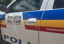 Operação da polícia desarticula ponto de tráfico em Santa Bárbara Viatura da Polícia Militar de Minas Gerais