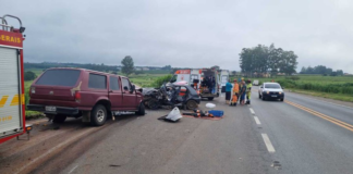 Grave acidente na BR-381 deixa três mortos e um ferido grave em Santa Luzia