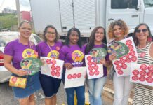 Creas e Conselho Tutelar realizam campanha de combate à violência sexual contra crianças e adolescentes durante o Esquenta Monlé