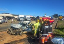 Colisão frontal na BR-381 deixa homem morto em Bela Vista de Minas