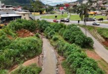 Risco de desabamento mobiliza Bombeiros e Defesa Civil no Cruzeiro Celeste