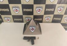 Arma de fogo artesanal é apreendida às margens da BR-381, em João Monlevade