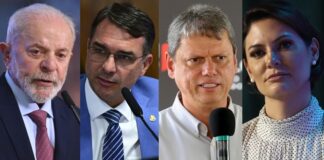 Tarcísio ultrapassa Lula, que vence Michelle, segundo pesquisa