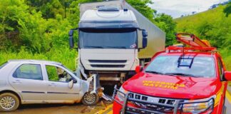 Acidente na MGC-120, entre Itabira e Nova Era, termina com vítima fatal
