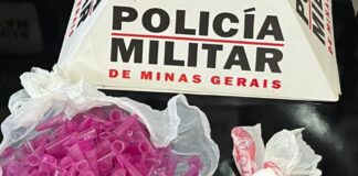 Jovem é preso por tráfico de drogas em Santa Bárbara