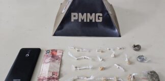 Suspeito de tráfico é preso com 26 pedras de crack no Bairro Loanda