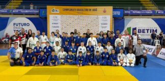 Judocas de São Gonçalo competem no Campeonato Brasileiro de Judô