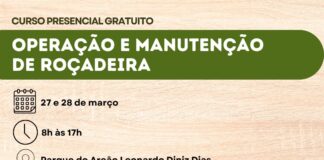 Prefeitura de João Monlevade oferece curso gratuito de operação e manutenção de roçadeira