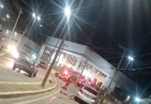 Gravíssimo acidente deixa jovem morto e outro gravemente ferido na Avenida Alberto Lima, em João Monlevade