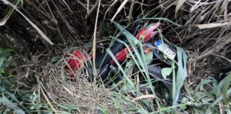 Condutor perde controle da moto e fica ferido na BR-381