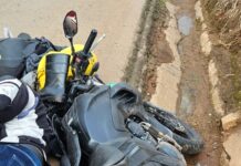 Acidente na BR-381 deixa motociclista ferido próximo ao Posto Graal