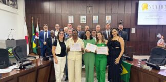 Diploma Mulher Construtora da Democracia é entregue em solenidade especial na Câmara