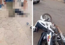 Mulher morre após colisão entre duas motocicletas em Alvinópolis