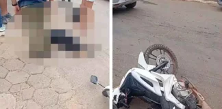 Mulher morre após colisão entre duas motocicletas em Alvinópolis