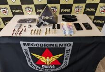 Polícia Militar prende autores por tráfico de drogas e porte ilegal de arma de fogo no Jacuí