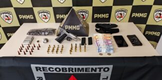 Polícia Militar prende autores por tráfico de drogas e porte ilegal de arma de fogo no Jacuí