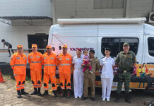 Parceria entre PM e Saúde reforça prevenção com campanha de vacinação