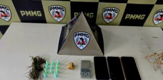 Suspeito é preso com cocaína, crack e maconha em João Monlevade