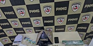 Suspeito é preso com crack, cocaína, maconha e armas de fogo em Monlevade