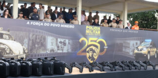Governo de Minas reforça frota da Polícia Militar com novas viaturas