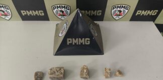 Suspeito foge, é atropelado e acaba preso pela PM no Novo Cruzeiro