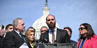 STF condena Eduardo Bolsonaro por coação e determina prisão, multa e inelegibilidade