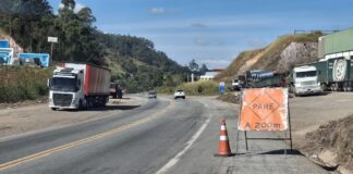 Cronograma prevê obras e serviços de manutenção na BR-381 até o dia 4 de julho