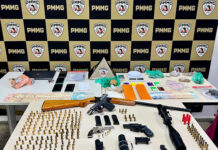 Operação Luminis resulta em quatro prisões e apreensão de armas, drogas e munições na região