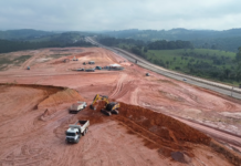 Área de descanso para mais de 120 caminhões por dia começa a ser construída na BR-381