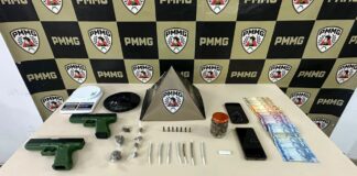 Homem é preso com drogas durante patrulhamento na rua Monte castelo