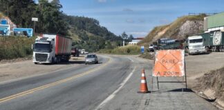 Obras na BR-381 seguem entre os dias 5 e 11 de julho