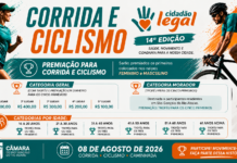 Cidadão Legal 2026 de São Gonçalo terá premiação em dinheiro e troféus para corrida e ciclismo