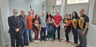 Dr. Laércio recebe atletas monlevadenses classificadas para o Campeonato Brasileiro de Taekwondo