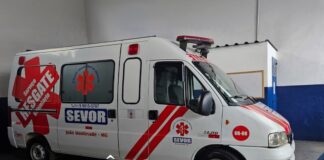 SEVOR vende ambulância e destinará recursos à compra de equipamentos