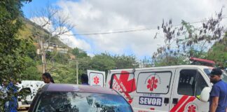 Sevor atende ocorrência de acidente envolvendo carro e caminhonete em Rio Piracicaba